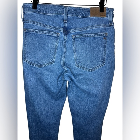 Madewell The Mid-Rise Perfect Vintage Jean Raw Hem Size 28 - Picture 6 of 10